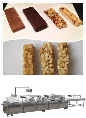 SS304 Chất liệu Quả quả kẹo thanh máy làm, máy thanh ngũ cốc bar maker