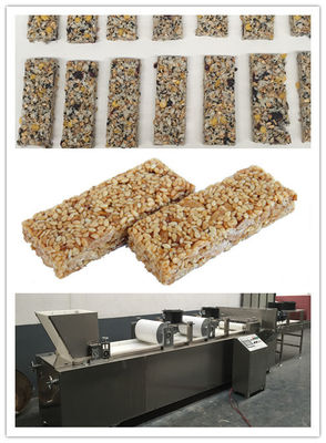 SS304 Chất liệu Quả quả kẹo thanh máy làm, máy thanh ngũ cốc bar maker