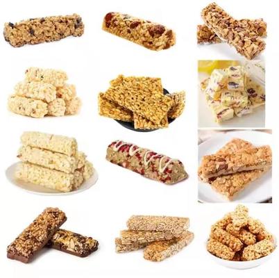 Máy làm thanh granola hạt & việt quất liên tục & tự động, điều khiển PLC Siemens