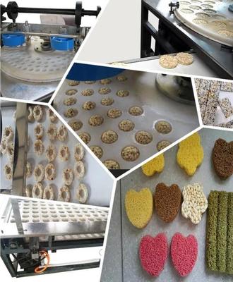 Oatmeal Cereal Bar Making Machine PLC Touch Screen Cereal Bar Shaping Machine Máy tạo hình