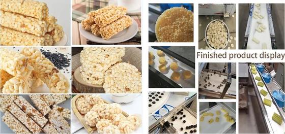 Nut Chocolate Bar / Ngũ cốc Bar Making Machine Với cấu trúc nhiều cấp
