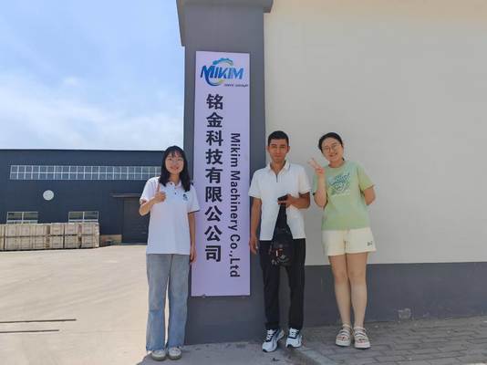 Máy làm xương chó bằng da bò PLC với màn hình cảm ứng