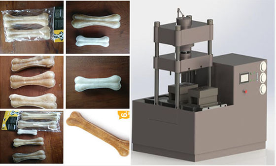 60T khuôn đúc gấp đôi Dental Treats Xương xương Rawhide xương Customized