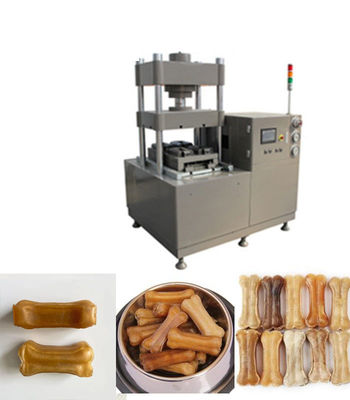 Thép không rỉ tự nhiên Rawhide Bone Dog sản xuất thực phẩm máy / Đột Máy