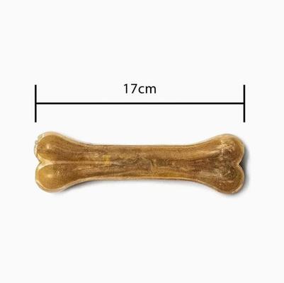 Chó Chew Rawhide Bone Bấm Máy