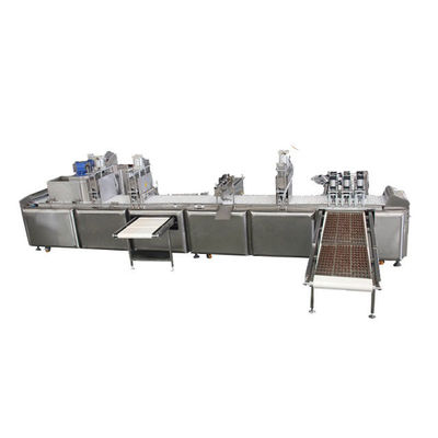 Siemens PLC Codfish Cubes Máy làm thức ăn cho chó Thép không gỉ