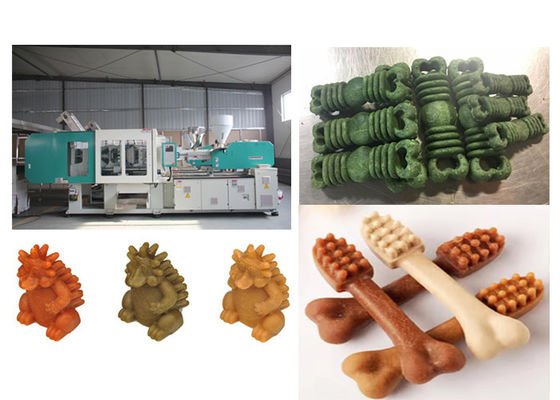 Customized tiêm khuôn mẫu Pet snacks máy đùn, thiết bị đùn con chó thực phẩm