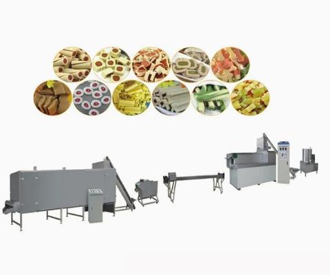 Thức ăn Thực phẩm xuất khẩu Hot Dog Extruder Thực phẩm cho Chewing / thức ăn vật nuôi máy móc