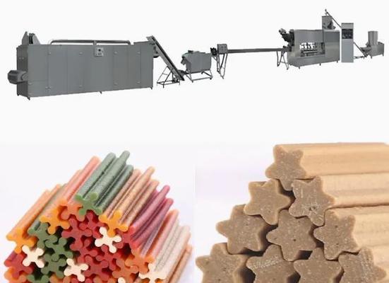 Máy đùn tự động hoàn toàn tự động Thép không gỉ Pet Treats Extruder