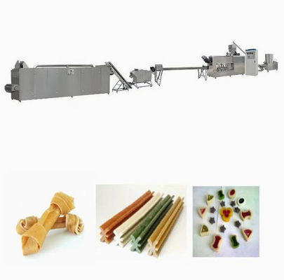 Thức ăn cho chó con bằng thép không gỉ / Chew Snacks Making Machine Extruder
