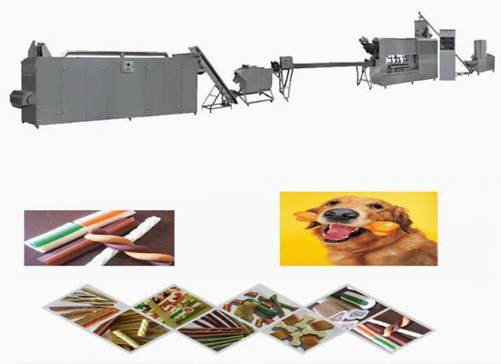 Máy chế biến đồ ăn nhẹ nhai thú cưng / máy ép thức ăn