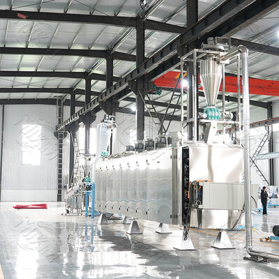 Máy đùn thức ăn cho thú cưng tự động hoàn toàn với đường kính trục vít 70-110 mm và khuôn hình dạng khác nhau để sản xuất thức ăn cho thú cưng tùy chỉnh