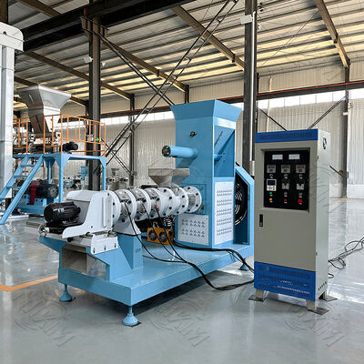 High efficiency and cost-effective Factory Price Dry Type Fish Feed Extruder Pellet Making Floating Fish Feed Extruder