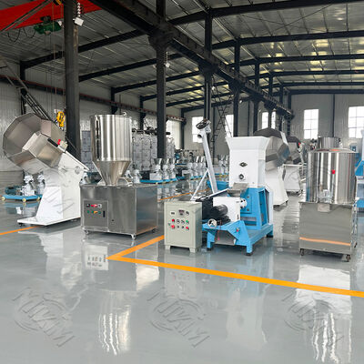 500kg/h Floating Fish Feed Extruder Machine Automatic Sinking Fish Feed Making Machinery Equipment Production Line