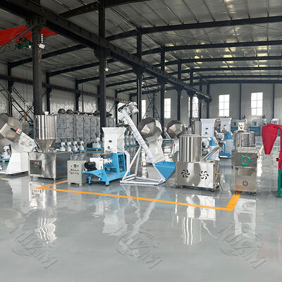 500kg/h Floating Fish Feed Extruder Machine Automatic Sinking Fish Feed Making Machinery Equipment Production Line