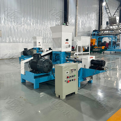 Mini 1-20mm Cat Dog Pet New Floating Fish Feed Food Extruder Machine  Pet Feed Floating Fish Feed Making Pellets