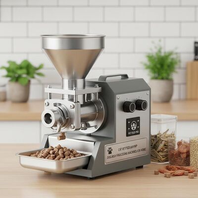 Máy ép viên thức ăn cho cá, tôm nổi cho thú cưng, máy chế biến thức ăn cho chó dùng tại nhà