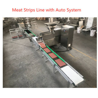 Máy cắt dải thịt Darin / Máy cắt dải thịt cho chó Xử lý dây chuyền chế biến thức ăn cho vật nuôi