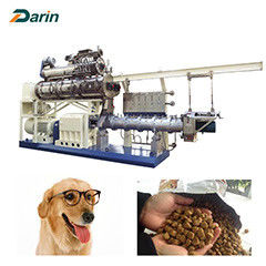Điều khiển PLC Máy đùn thức ăn vật nuôi 5 tấn 150kg / giờ cho đồ ăn cho chó