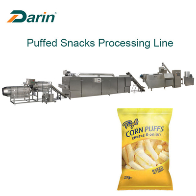Phô mai Puff Snack Machine Máy đùn thực phẩm Snack bắp