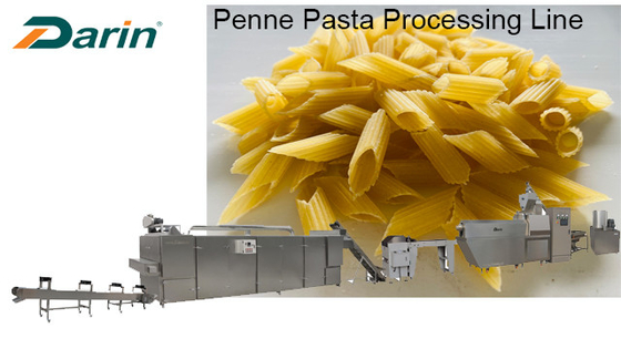 Dây chuyền sản xuất Pasta Penne đùn 100 - 150kg / giờ