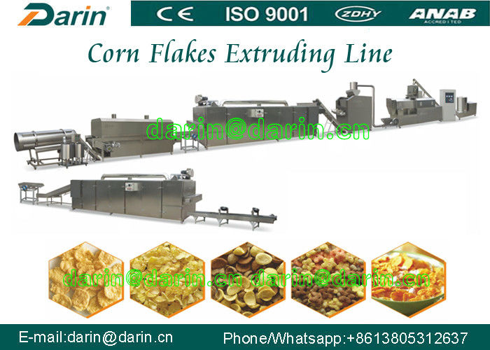 Bánh ngô giàu năng suất cao Máy làm thức ăn cho thực phẩm ngũ cốc