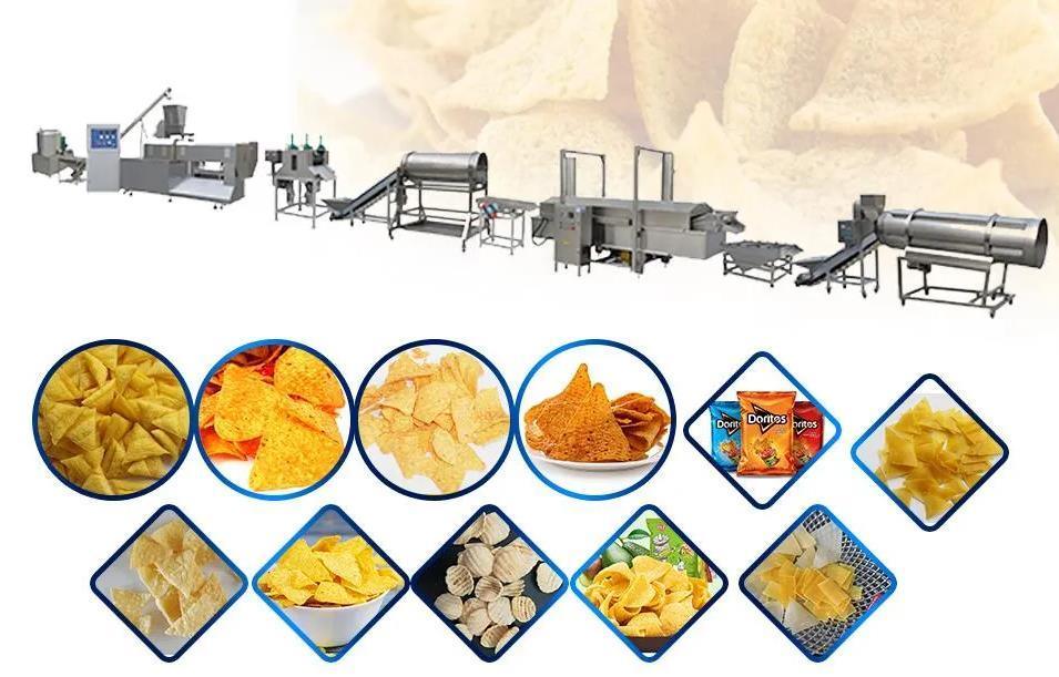 Thực phẩm ăn nhẹ Gạo hạt, máy sấy lúa mì cho bóng, ống, thanh Hình dạng khác nhau