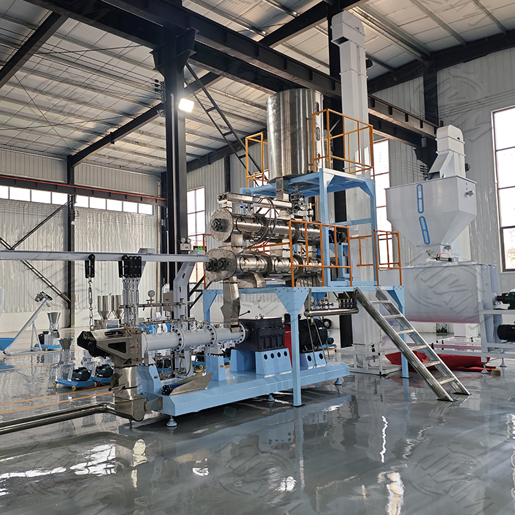 Automatic Dog Food Make Machinery Plant Pet Cat Dog Treats Making Line Machines Equipment pet food extruder machine