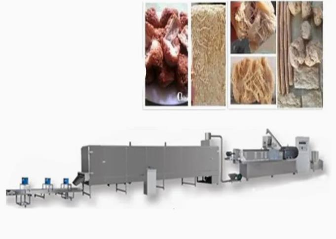 Protein đậu nành chuyên nghiệp Thực phẩm máy ép đùn Hiệu suất ổn định