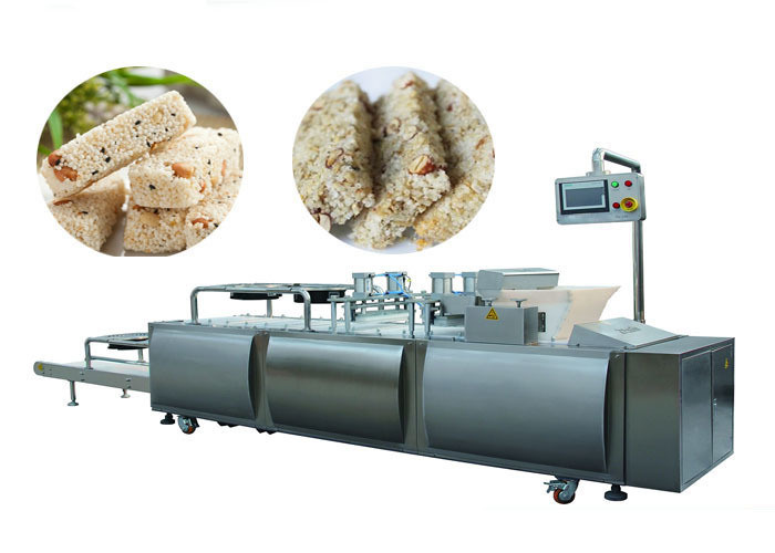 Poped rice / đậu phộng / hạt Bar Baring Machine 640 x 126mm Kích thước khuôn