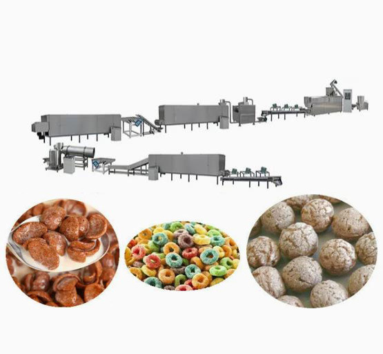 Tự động hoàn toàn Bữa sáng Ngũ cốc Ngô Chế biến Line / làm máy