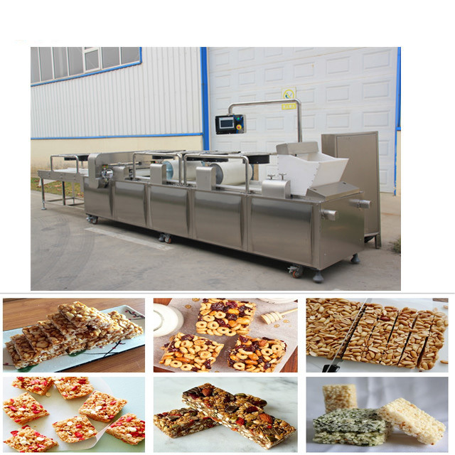Muesli Bar Granola Bar Máy cắt ngũ cốc Thanh làm dòng