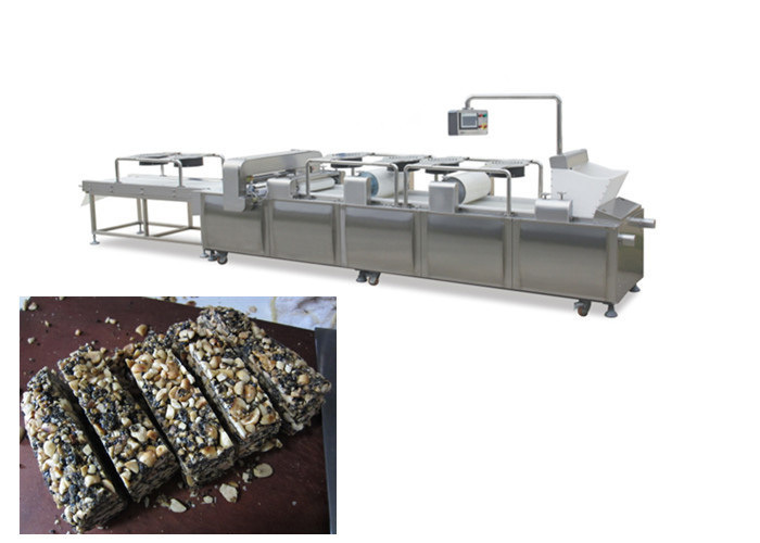 Peanut Bar Cắt ngũ cốc Máy làm thanh năng lượng Dây chuyền chế biến dinh dưỡng