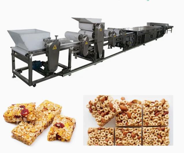 Máy làm thanh Granola loại 150mm 80pcs / Min