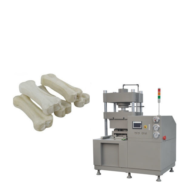 208V 60HZ 3Phase Loại thủy lực Rawhide Dog nhai Máy làm xương cho chó Máy ép