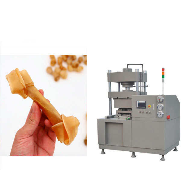 Máy làm thức ăn cho chó Máy Chà Nhám Chải Rawhide Bones Machinery