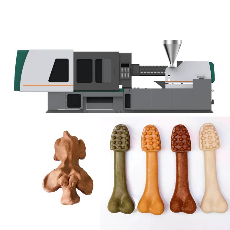 Loại khuôn tiêm Pet Treat Machine Dog Điều trị nha khoa Khuôn đúc