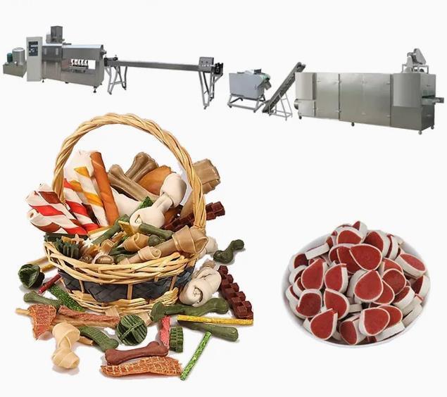 Hoàn toàn bằng thép không rỉ nha khoa Chăm sóc Pet Snacks thiết bị chế biến thực phẩm con chó