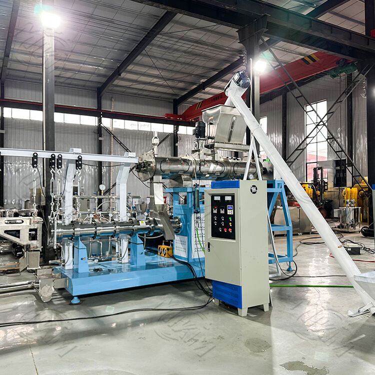 Máy sản xuất thức ăn mèo tự động hoàn toàn Đường dây sản xuất thức ăn cá nổi Máy sản xuất thức ăn cho chó / mèo Máy ép